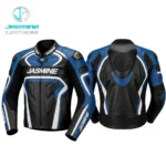 Cobalt Racing Leather Jacket