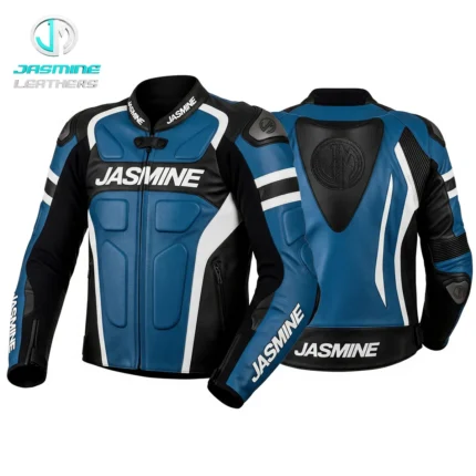 Azure Racing Leather Jacket