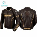 Bronze Racing Leather Jacket