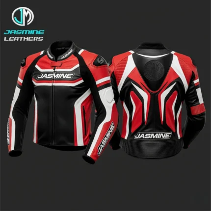 Velocity Red Racing Leather Jacket