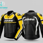 Yellow Apex Racing Leather Jacket