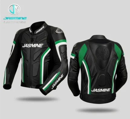 Forest Racing Leather Jacket