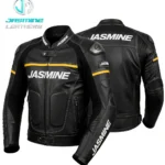 Gold Sprint Racing Leather Jacket