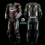 Tricolore Stealth Racing Leather Suit