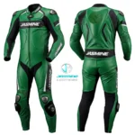 Emerald Racing Leather Suit