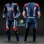 Midnight Velocity Racing Leather Suit