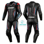Neon Trace Racing Leather Suit
