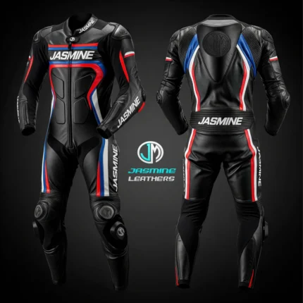 Night Circuit Racing Leather Suit