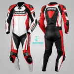 Summit White Racing Leather Suit